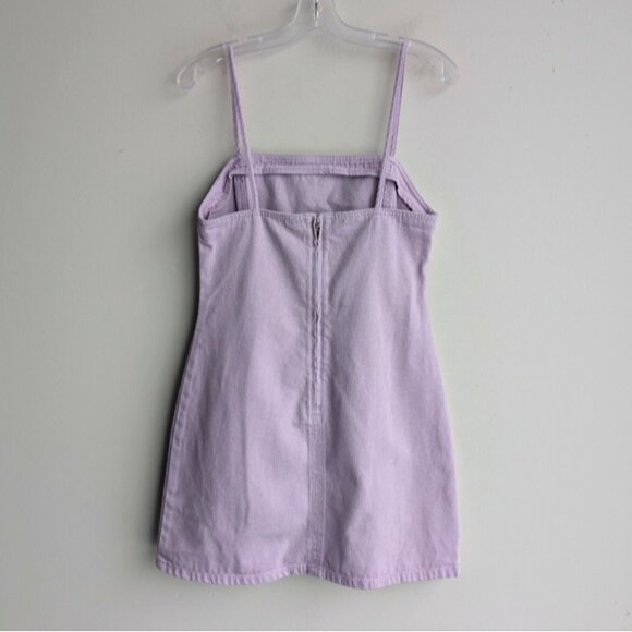 UO BDG purple denim sleeveless mini dress - Picture 3 of 4